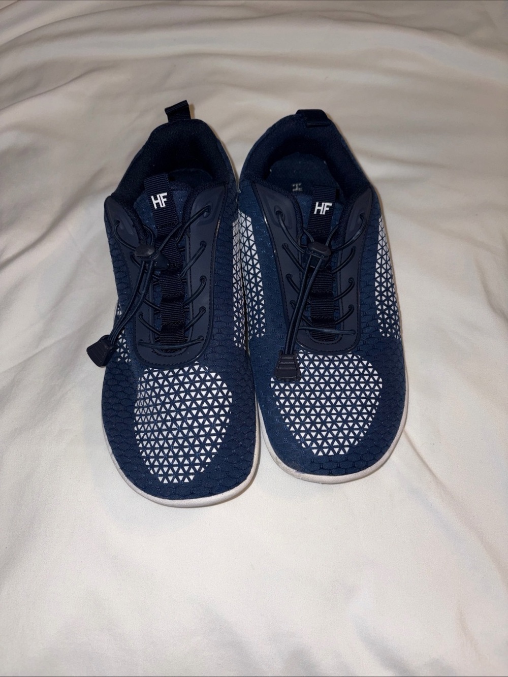 Navy Blue unisex hiking Breathable Knit Sneakers